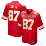 mens nike travis kelce red kansas city chiefs super bowl lix game jersey Collection | Chiefs Shop NFL Jerseys & Hats