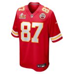 mens nike travis kelce red kansas city chiefs super bowl lix game jersey Collection | Chiefs Shop NFL Jerseys & Hats