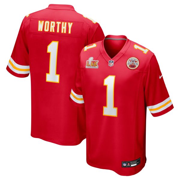 mens nike xavier worthy red kansas city chiefs super bowl lix game jersey Collection | Chiefs Shop NFL Jerseys & Hats