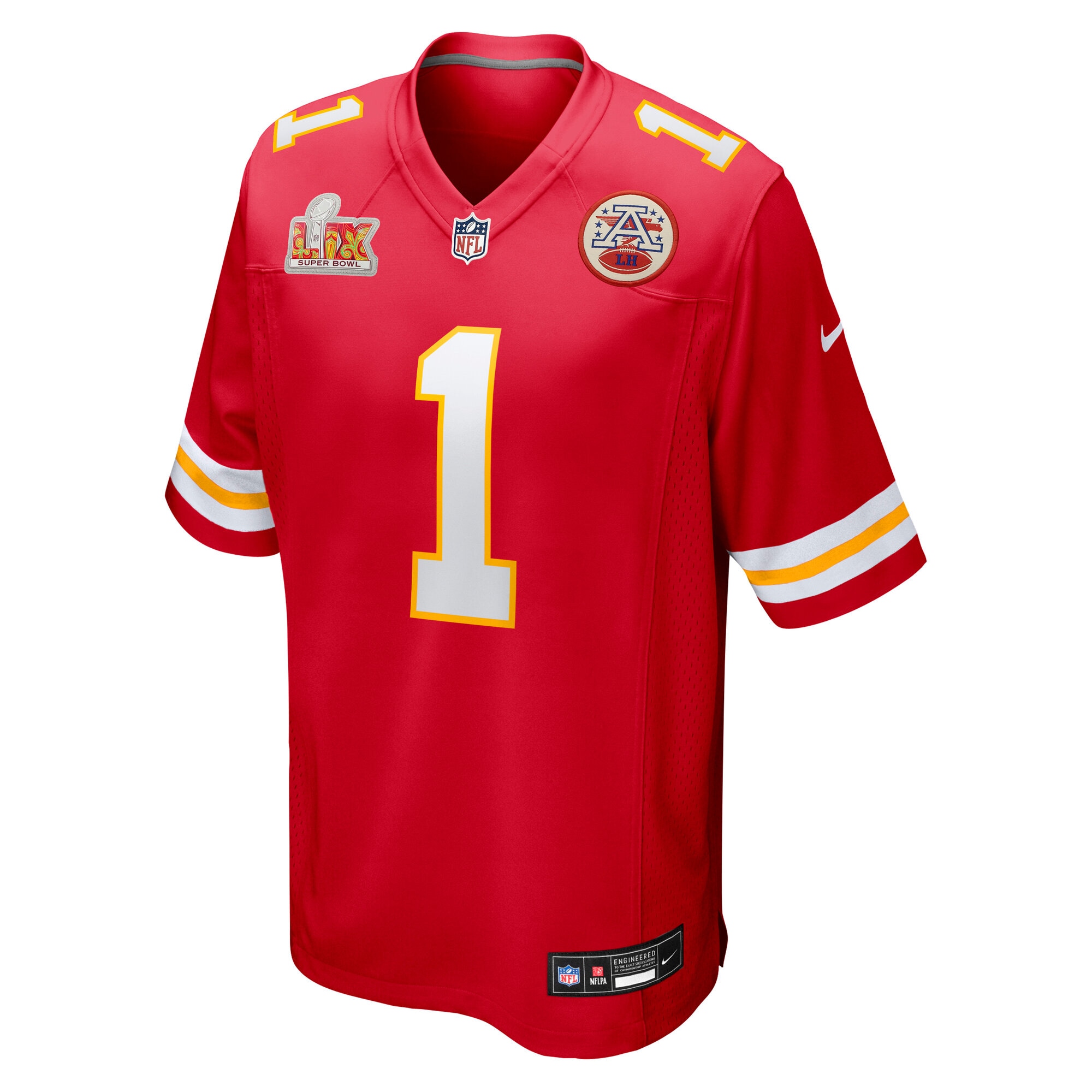 mens nike xavier worthy red kansas city chiefs super bowl lix game jersey Collection | Chiefs Shop NFL Jerseys & Hats