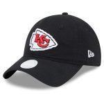 womens new era black kansas city chiefs main core classic 2.0 9twenty adjustable hat Collection | Chiefs Shop NFL Jerseys & Hats