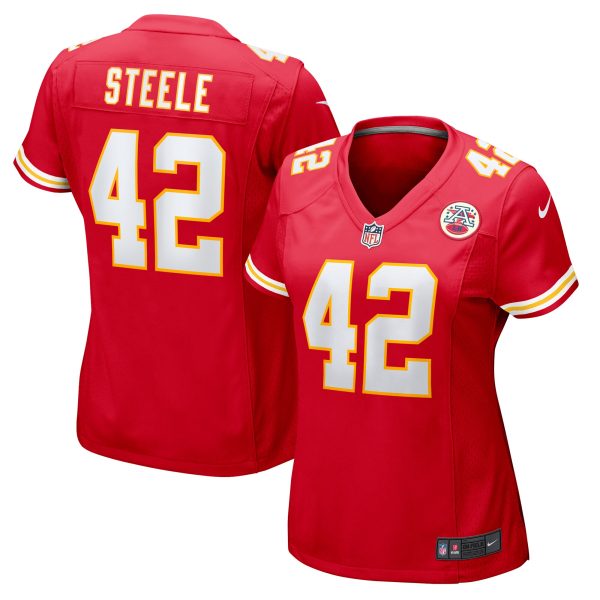 womens nike carson steele red kansas city chiefs game jersey Collection | Chiefs Shop NFL Jerseys & Hats