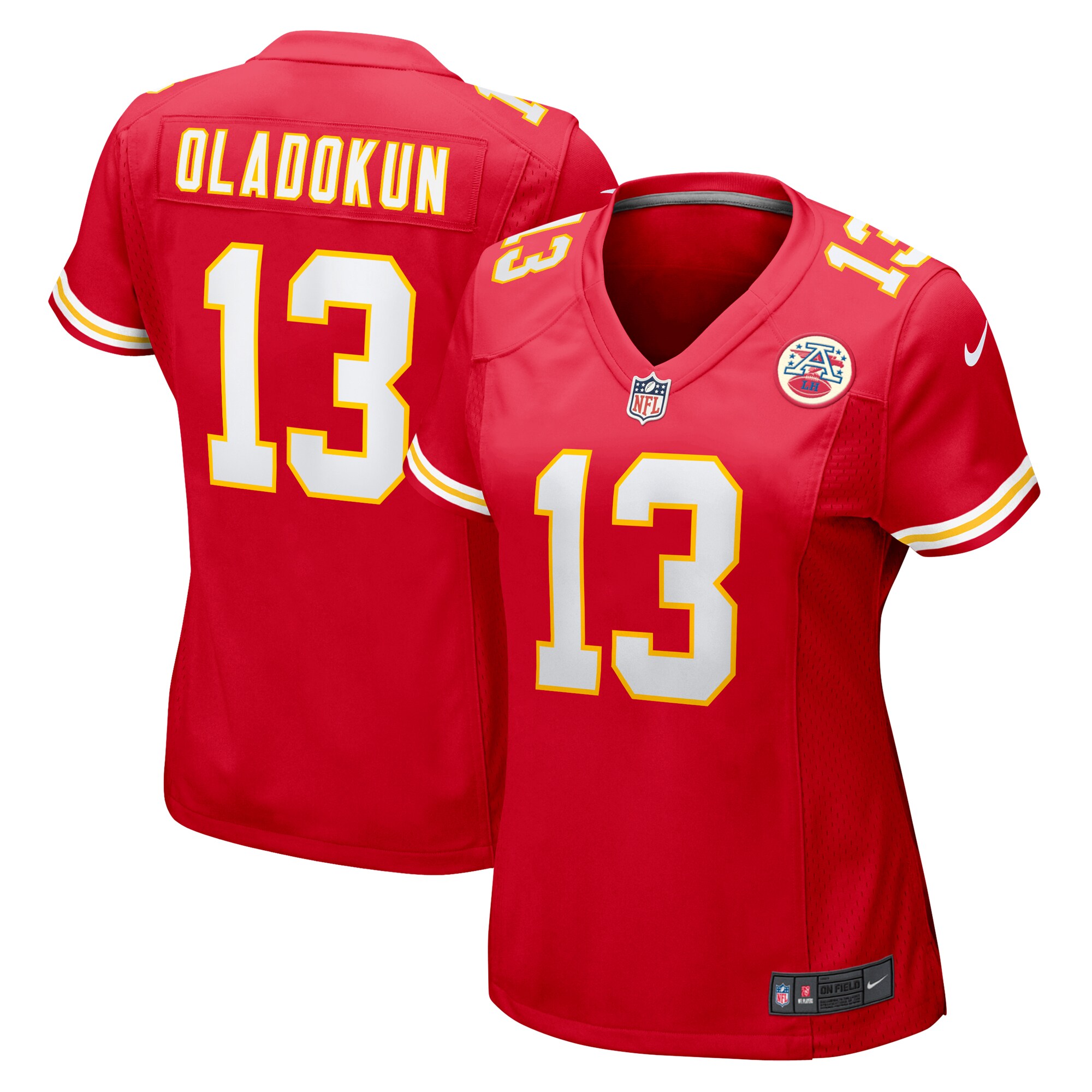 womens nike chris oladokun red kansas city chiefs game jersey Collection | Chiefs Shop NFL Jerseys & Hats