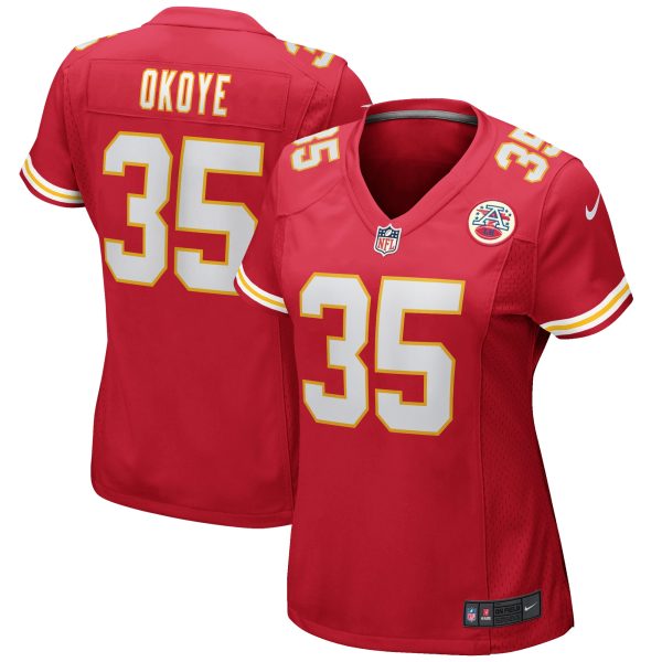 womens nike christian okoye red kansas city chiefs game retired player jersey Collection | Chiefs Shop NFL Jerseys & Hats