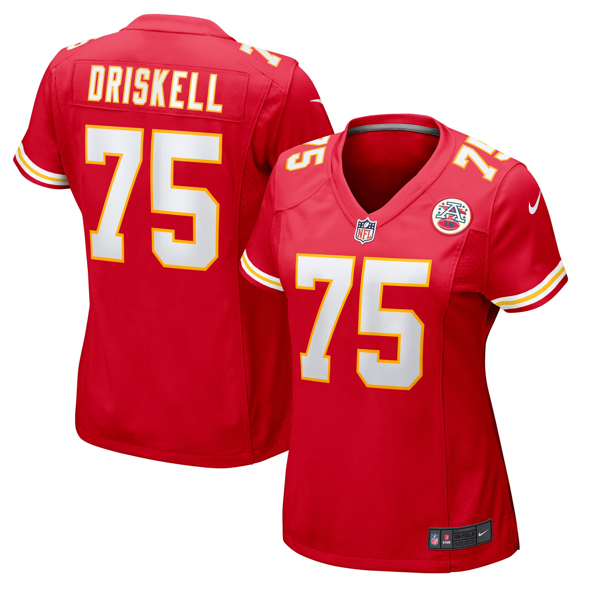 womens nike ethan driskell red kansas city chiefs game jersey Collection | Chiefs Shop NFL Jerseys & Hats