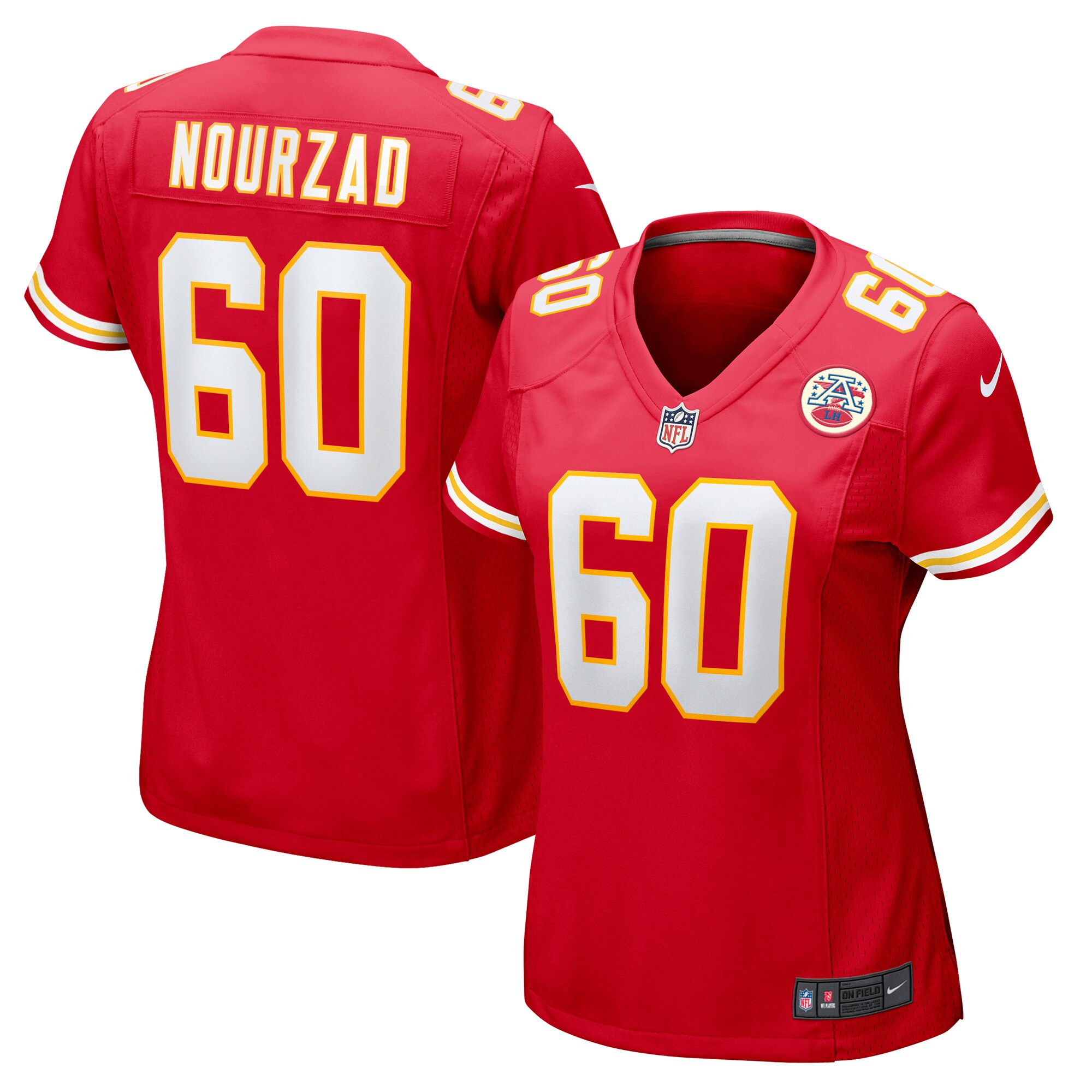 womens nike hunter nourzad red kansas city chiefs game jersey Collection | Chiefs Shop NFL Jerseys & Hats