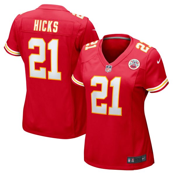 womens nike jaden hicks red kansas city chiefs game jersey Collection | Chiefs Shop NFL Jerseys & Hats