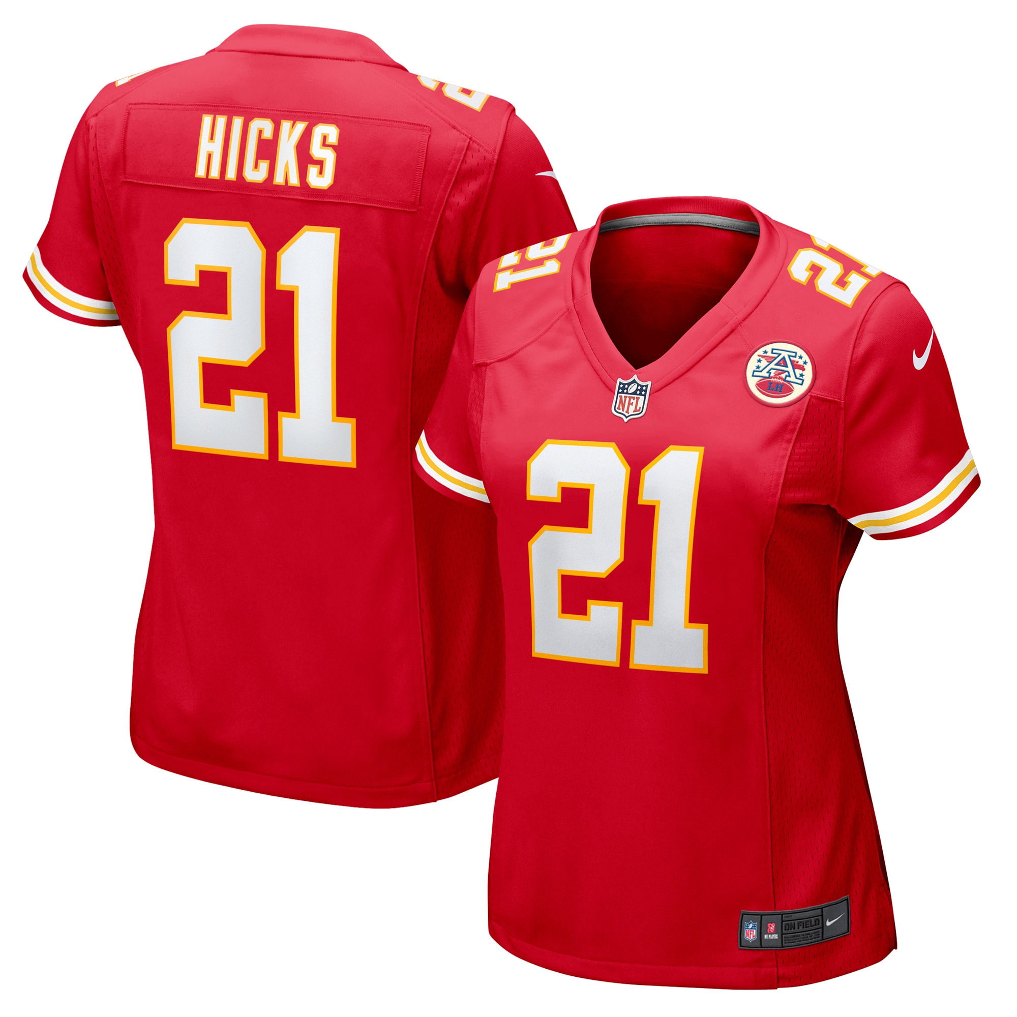 womens nike jaden hicks red kansas city chiefs game jersey Collection | Chiefs Shop NFL Jerseys & Hats