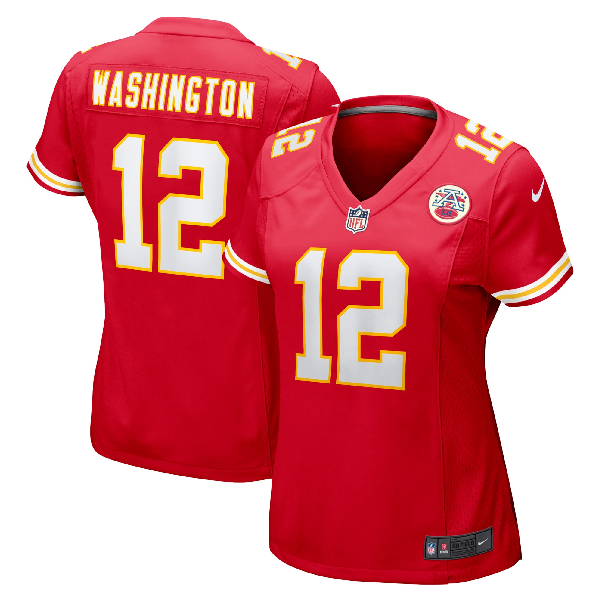 womens nike montrell washington red kansas city chiefs team game jersey Collection | Chiefs Shop NFL Jerseys & Hats