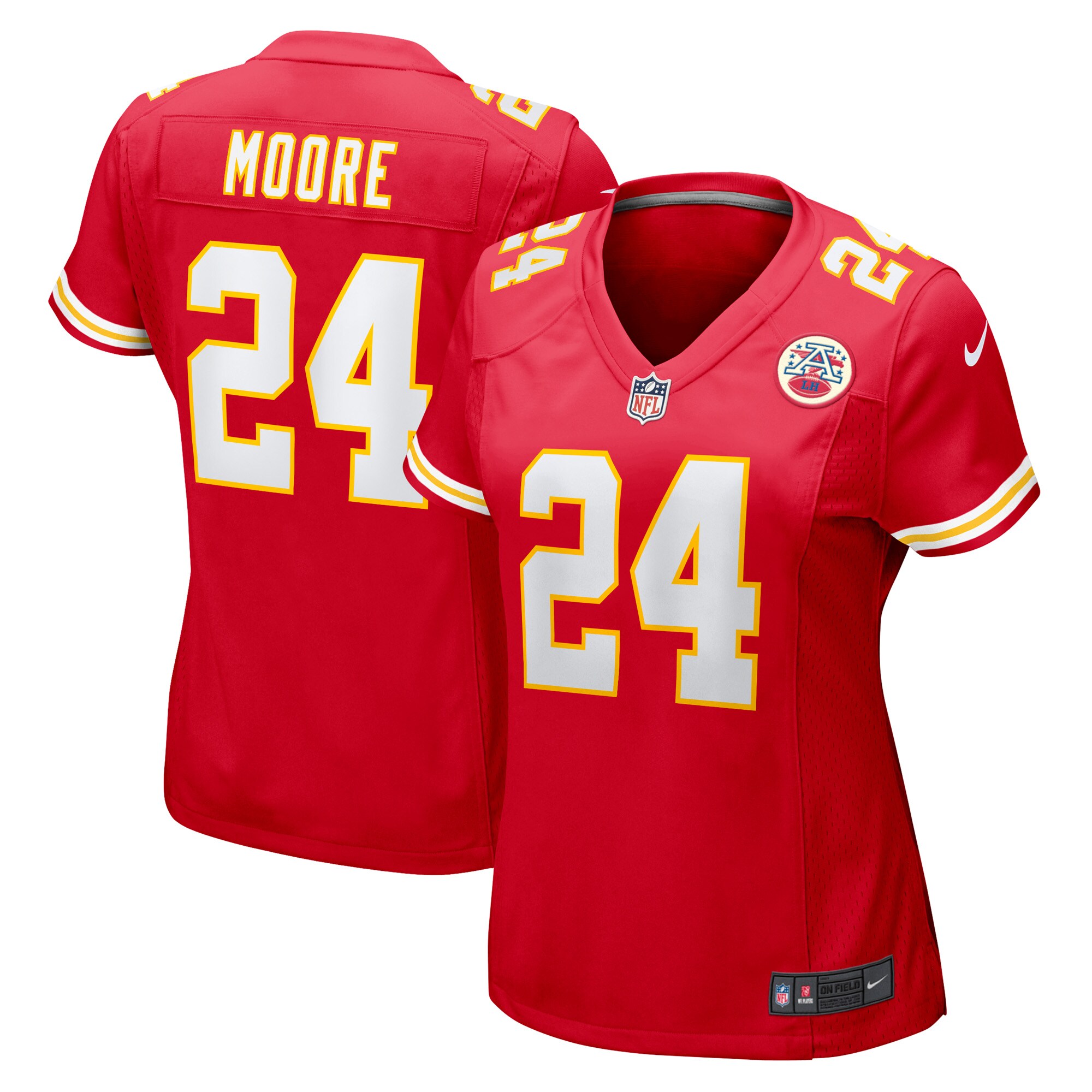 womens nike skyy moore red kansas city chiefs game player jersey Collection | Chiefs Shop NFL Jerseys & Hats