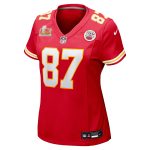 womens nike travis kelce red kansas city chiefs super bowl lix game jersey Collection | Chiefs Shop NFL Jerseys & Hats