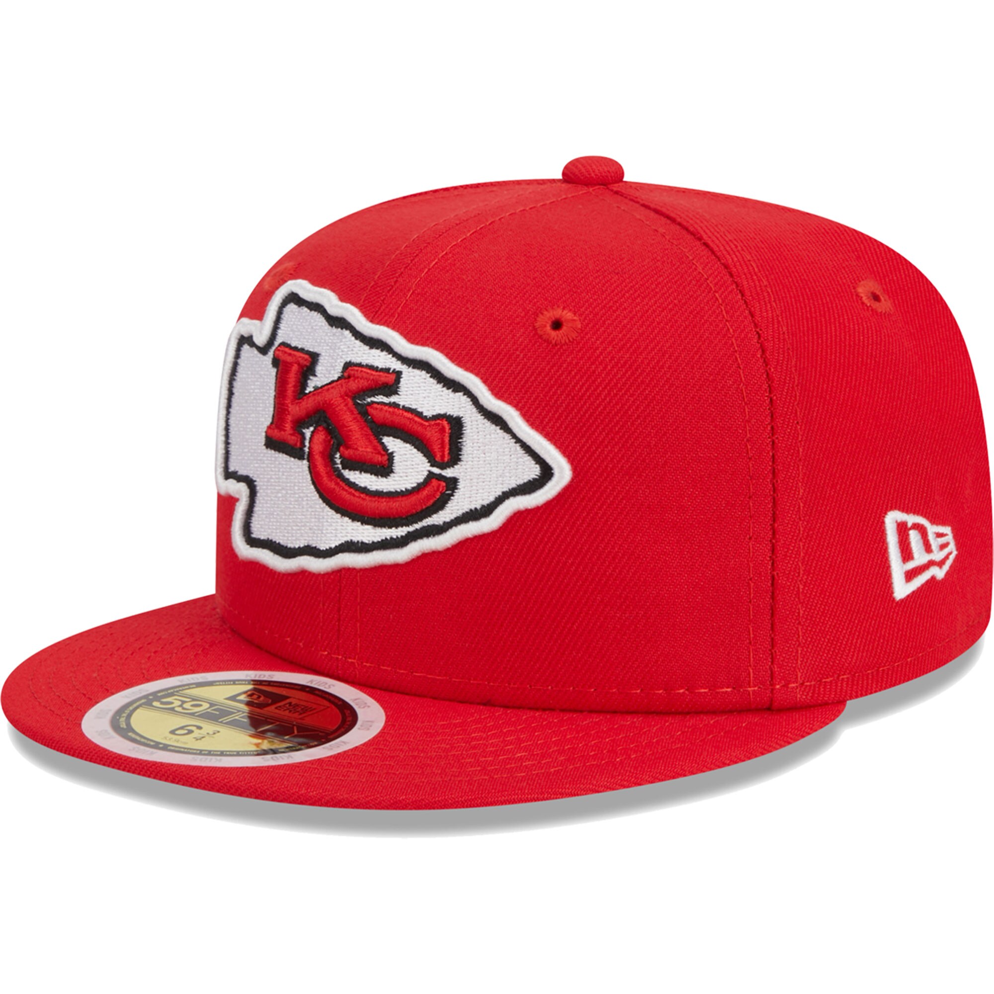 youth new era red kansas city chiefs main 59fifty fitted hat Collection | Chiefs Shop NFL Jerseys & Hats