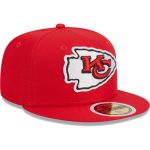 youth new era red kansas city chiefs main 59fifty fitted hat Collection | Chiefs Shop NFL Jerseys & Hats