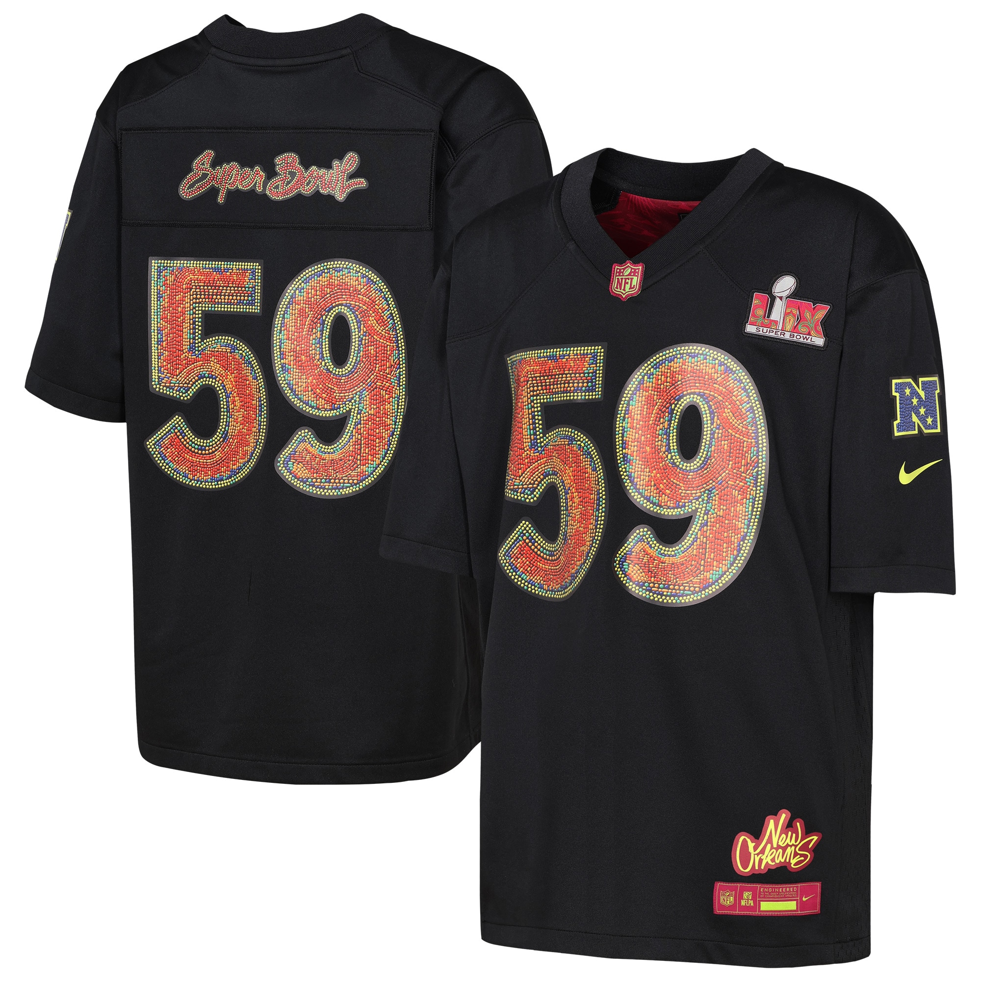youth nike black super bowl lix game jersey Collection | Chiefs Shop NFL Jerseys & Hats