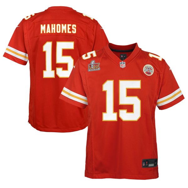youth nike patrick mahomes red kansas city chiefs super bowl lix game player jersey Collection | Chiefs Shop NFL Jerseys & Hats
