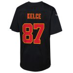 youth nike travis kelce carbon black kansas city chiefs super bowl lix patch fashion game jersey Collection | Chiefs Shop NFL Jerseys & Hats