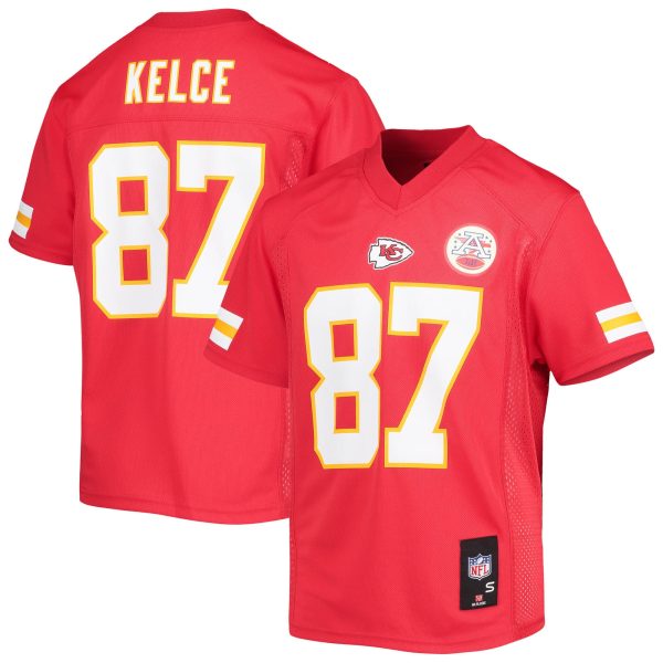 youth travis kelce red kansas city chiefs replica player jersey Collection | Chiefs Shop NFL Jerseys & Hats